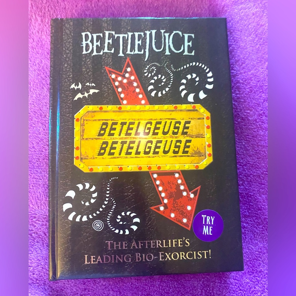 BeetleJuice Light Up journal / Notepad